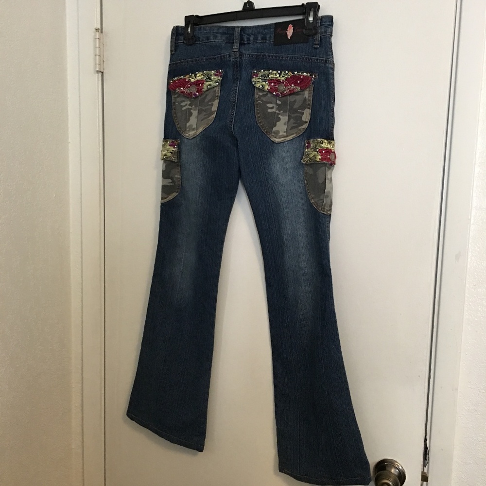 Rosy Loves Embellished Jeans 9/10